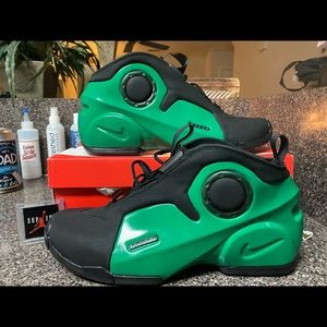 Nike Air Flightposite 2 Clover Black Green